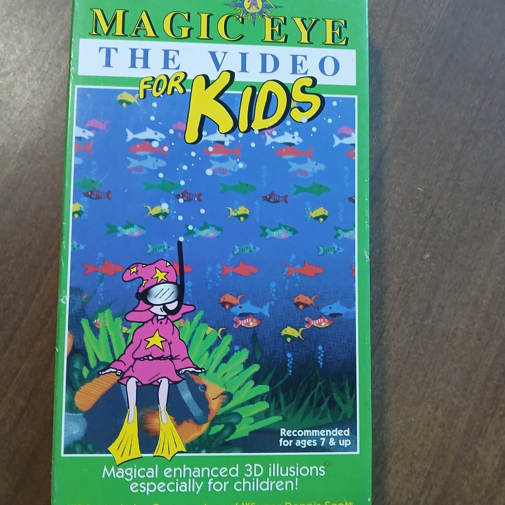 Magic Eye The Video for Kids VHS 1994